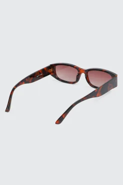 Slim Rectangular Sunglasses
