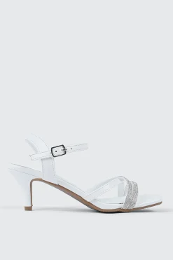 Slingback Kitten Heel Sandals