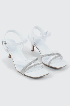 Slingback Kitten Heel Sandals