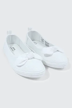 Slip On Sneakers with Bow