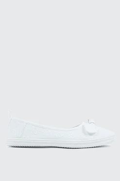 Slip On Sneakers with Bow