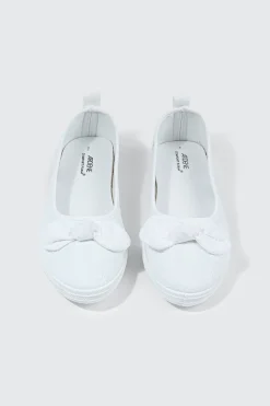 Slip On Sneakers with Bow