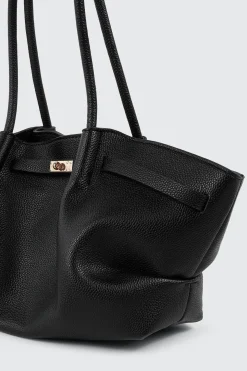 Small Textured Tote Bag