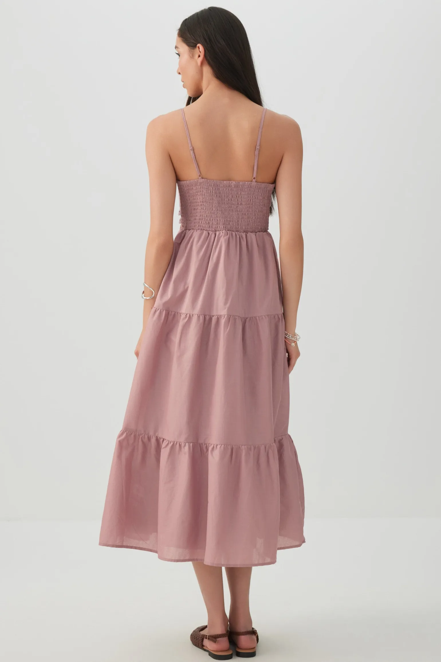 Smocked Maxi Dress