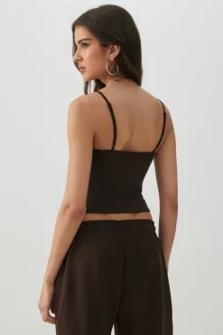 Smoothcore™ Double Layer Square Neck Tank Top