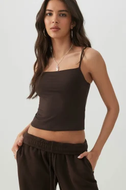 Smoothcore™ Double Layer Square Neck Tank Top