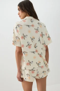 Snoopy Print Pyjama Set