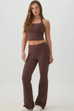 Soft Halter Crop Tank