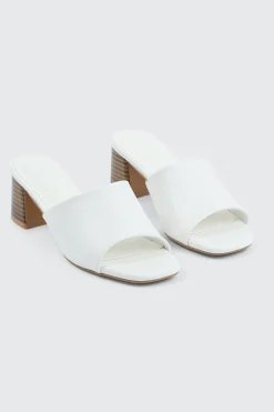 Soft Square Toe Mule