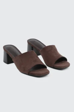 Soft Square Toe Mule