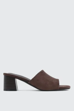 Soft Square Toe Mule