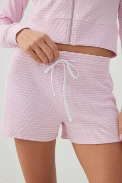 Soft Waffle Knit Shorts