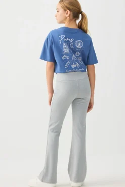 Solid Flare Pants