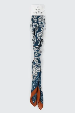 Square Paisley Print Scarf