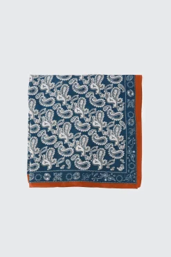 Square Paisley Print Scarf