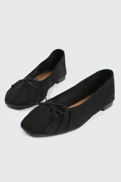 Square Toe Ballet Flats