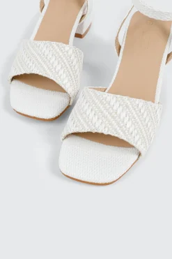 Square Toe Block Heel Sandals
