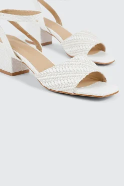 Square Toe Block Heel Sandals