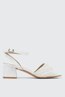 Square Toe Block Heel Sandals