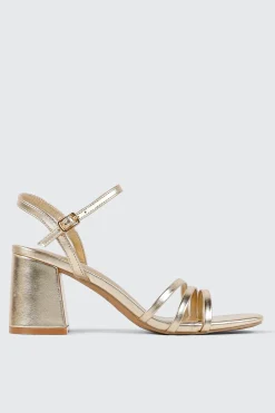 Square Toe Block Heel Sandals