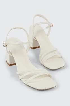 Square Toe Block Heel Sandals