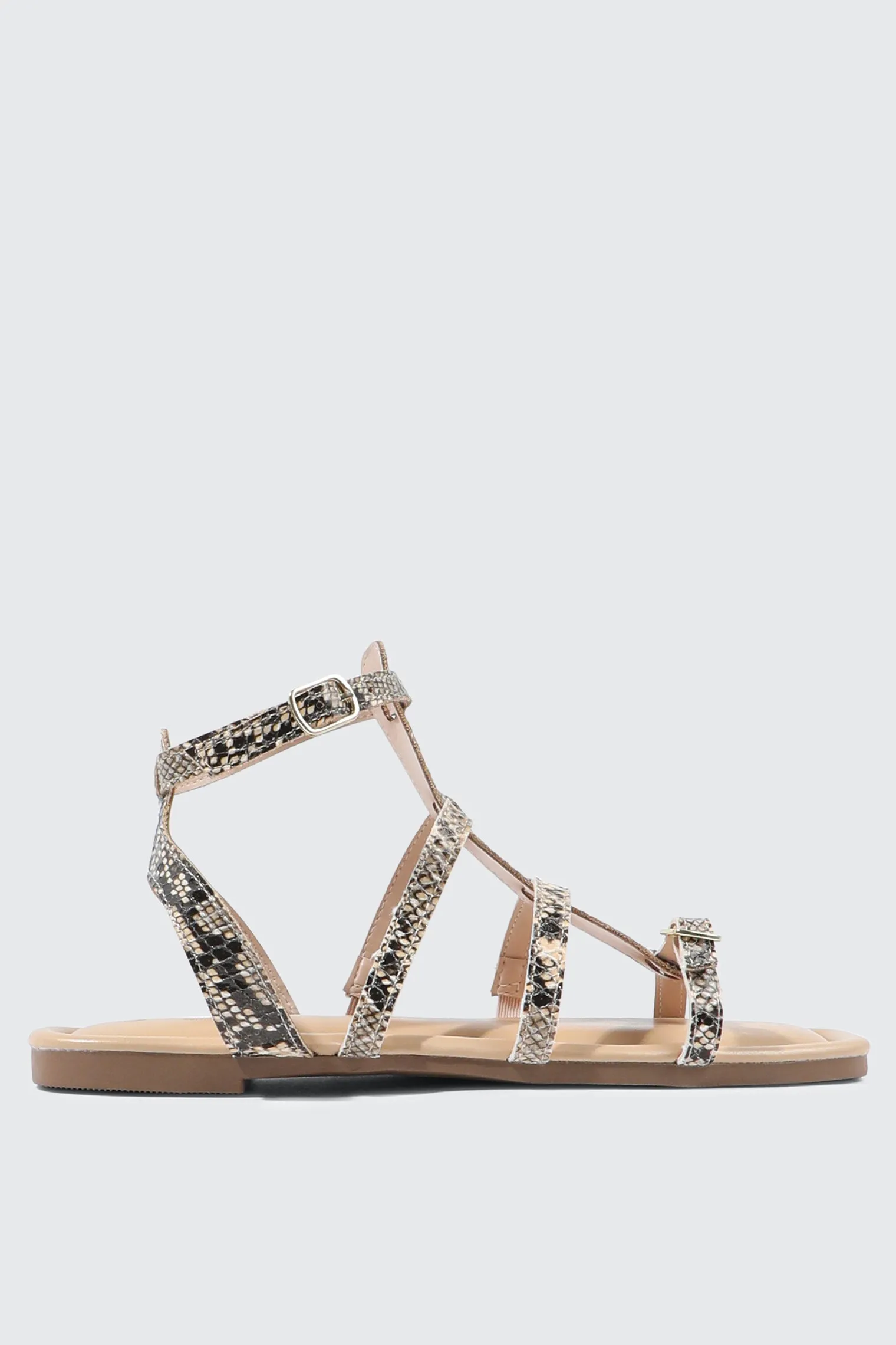 Square Toe Gladiator Sandals