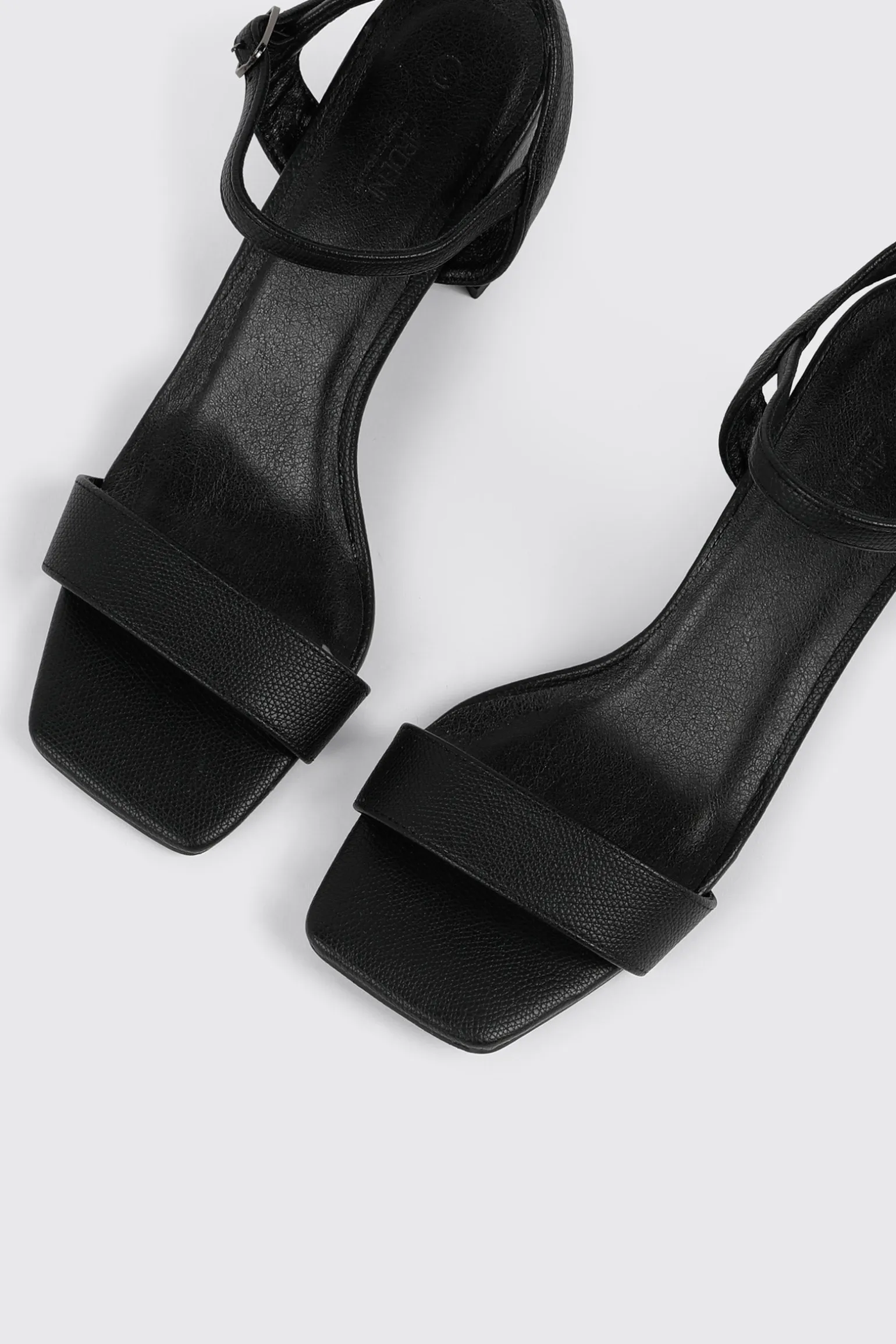 Square Toe Heel Sandals