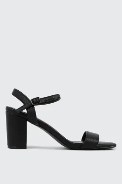 Square Toe Heel Sandals
