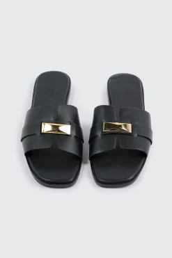Square Toe One Band Sandals