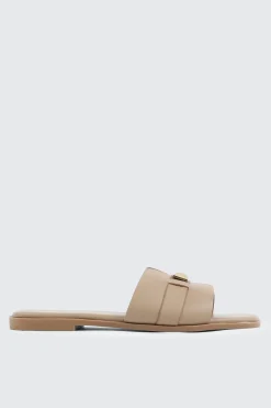 Square Toe One Band Sandals