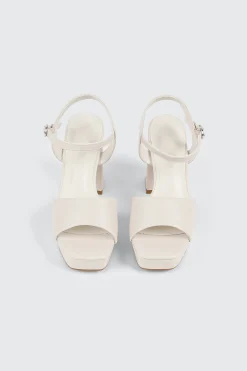 Square Toe Platform Sandals