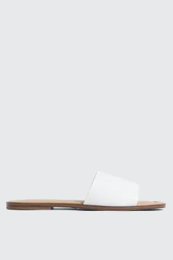 Square Toe Slide Sandals