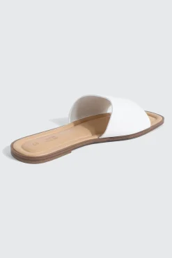 Square Toe Slide Sandals