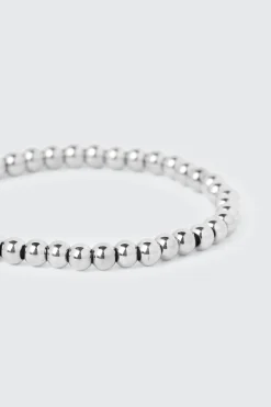 Stainless Steel Beaded Bracelet