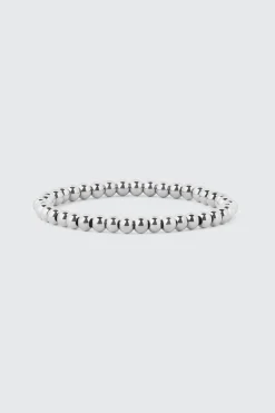 Stainless Steel Beaded Bracelet