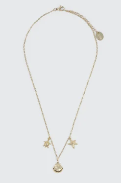 Stainless Steel Charm Necklace
