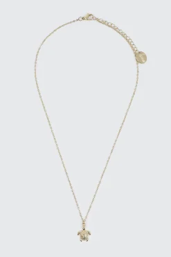 Stainless Steel Turtle Necklace