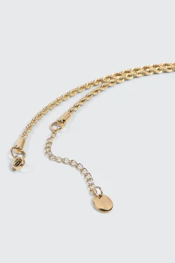 Stainless Steel Twist Chain Necklace