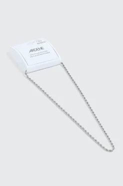 Stainless Steel Twist Chain Necklace