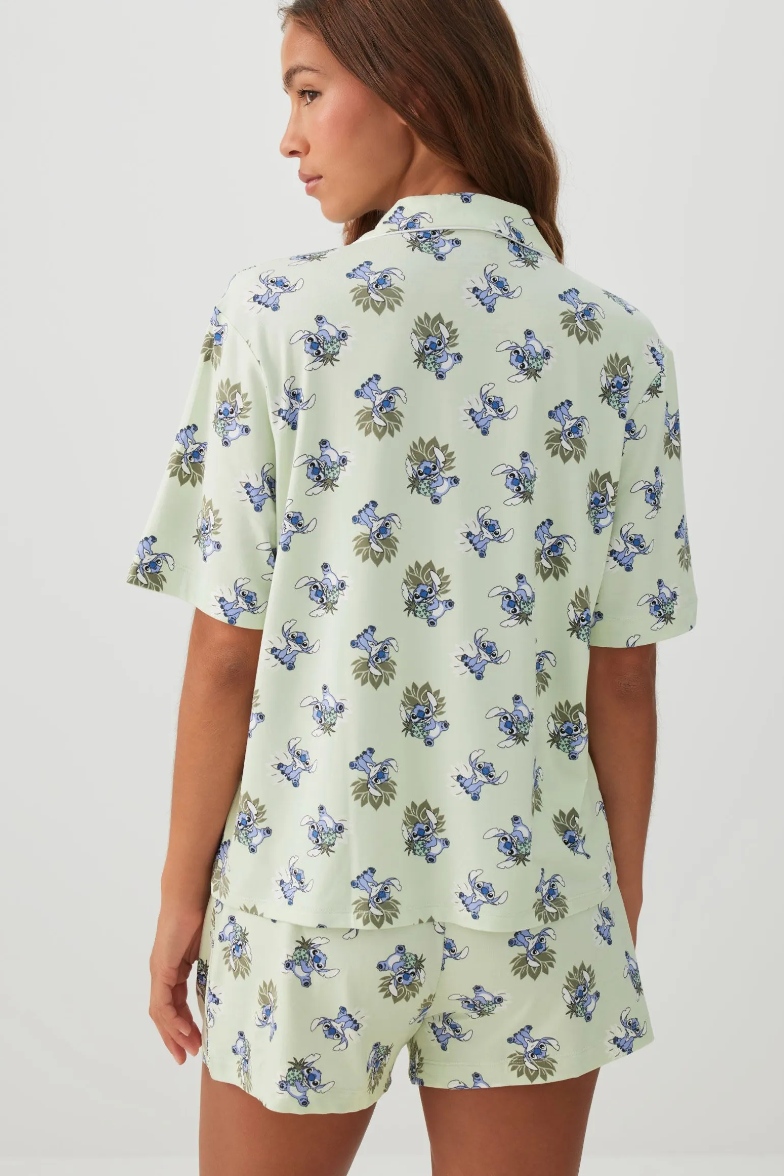 Stitch Print Pyjama Set
