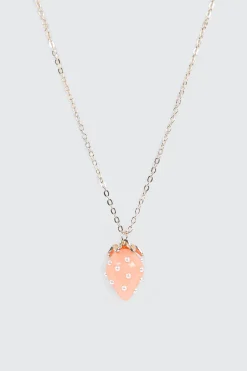 Strawberry Pendant Necklace
