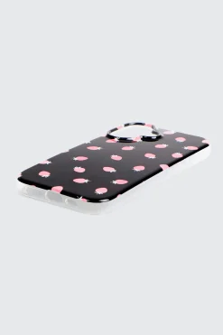 Strawberry Print iPhone 16 Case
