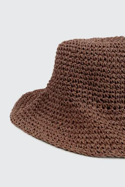 Straw Bucket Hat