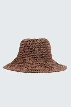 Straw Bucket Hat