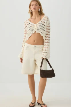 Straw Shoulder Bag