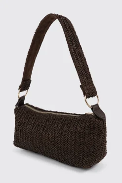 Straw Shoulder Bag