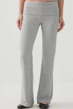 Stretch Rib Flare Leggings