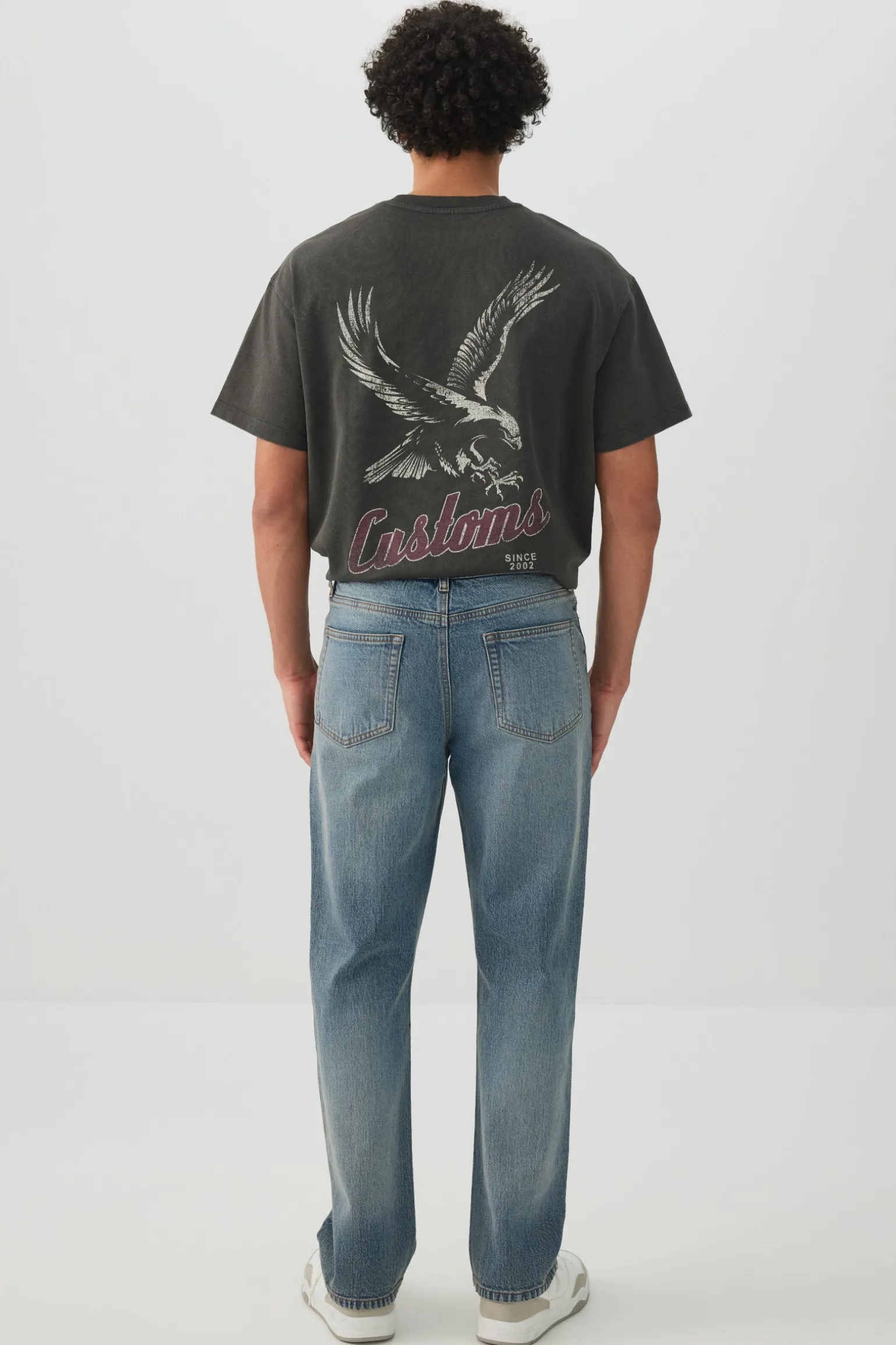 Stretch Straight Leg Jeans