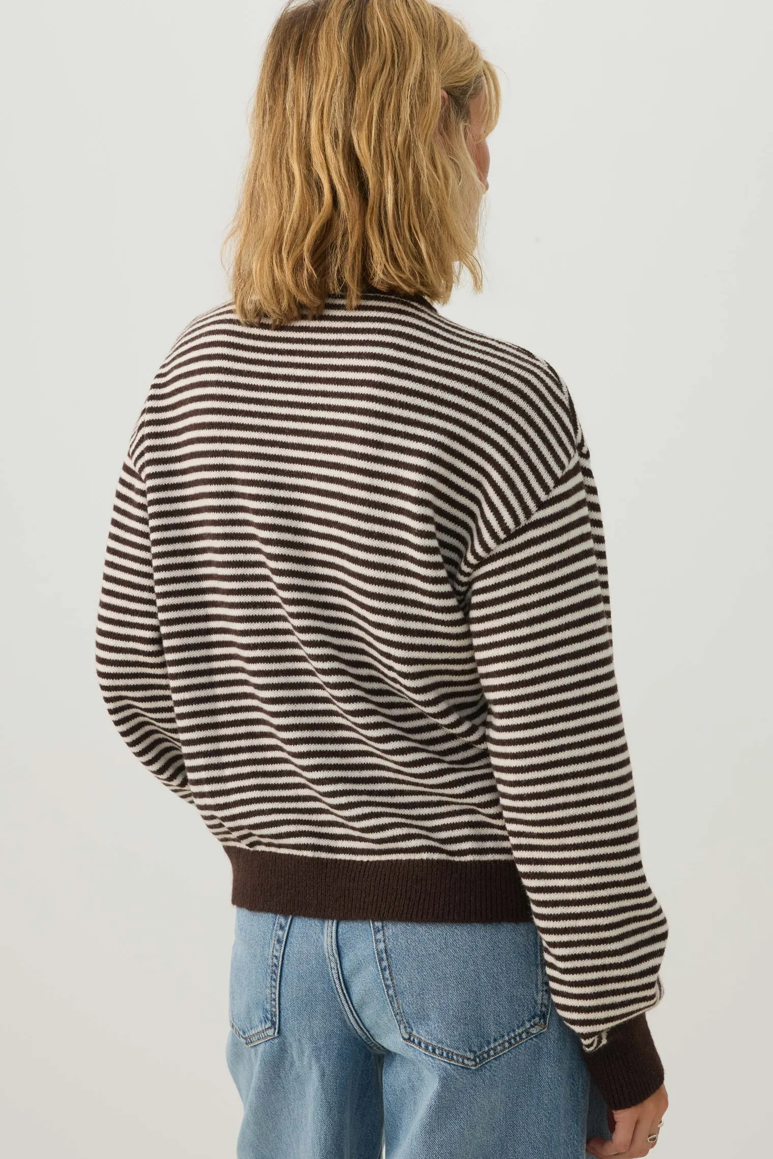Striped Crew Neck Sweater