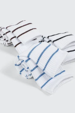 Striped Crew Socks